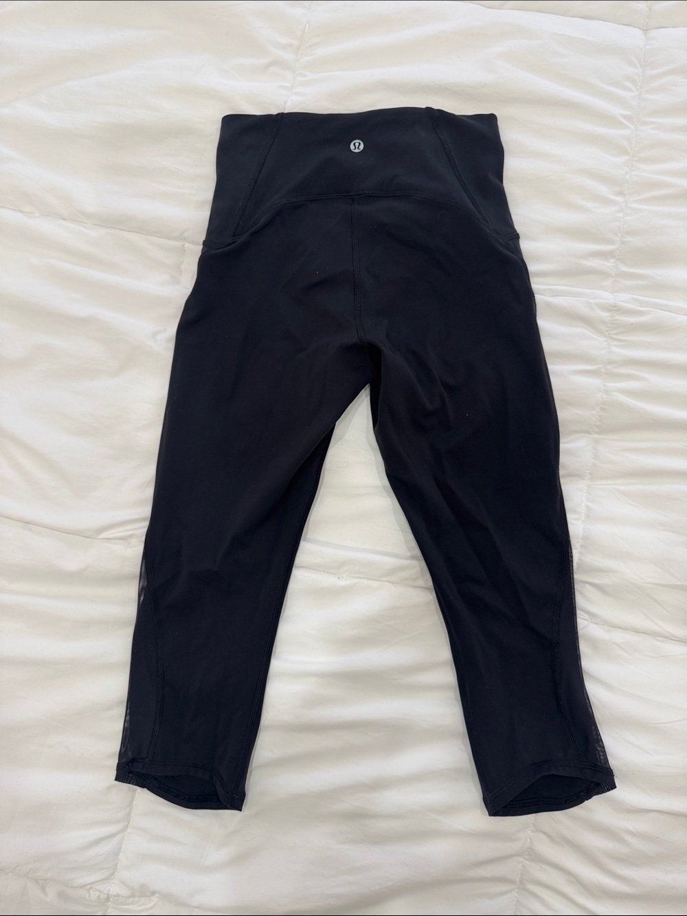 lululemon athletica Black Capri Leggings